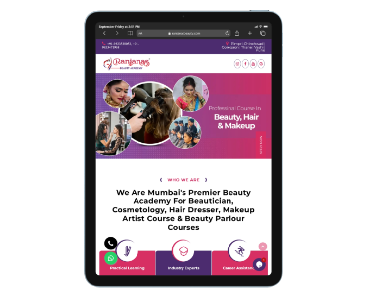 Trust Travel Website Design
