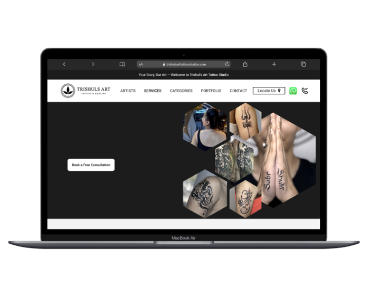 Trust Travel Website Design